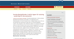 Desktop Screenshot of newsroom.svenskabostadsfonden.se